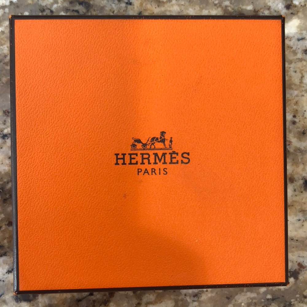 Authentic Hermès Box and Ribbon